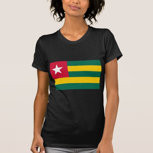 Togo Flag Produkte T-Shirt (Vorderseite)