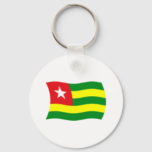 Togo Flag Schlüsselanhänger