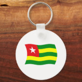 Togo Flag Schlüsselanhänger (Vorderseite)