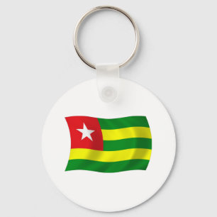 Togo Flag Schlüsselanhänger