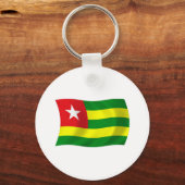 Togo Flag Schlüsselanhänger (Vorderseite)