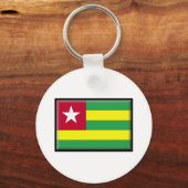 Togo Flag Schlüsselanhänger (Vorderseite)