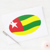 Togo Flag Sticker (Umschlag)