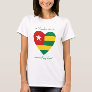 Togo Flag Sweetheart T - Shirt