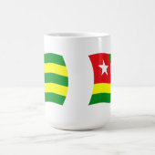 Togo Flag Tasse (Mittel)