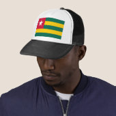 Togo Flag Truckerkappe (Beispiel)