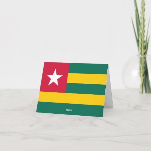 Togo-Flagge (Rückseite)