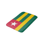 Togo-Flagge Badematte (Schrägansicht)