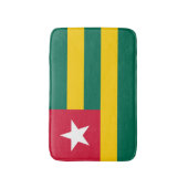 Togo-Flagge Badematte (Vorderseite Vertikal)