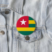 Togo-Flagge Button (Beispiel)