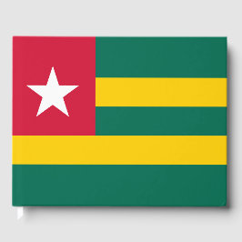 Togo-Flagge Gästebuch