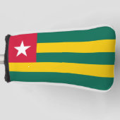Togo-Flagge Golf Headcover (Vorderseite)