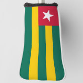 Togo-Flagge Golf Headcover (Rotieren 90)