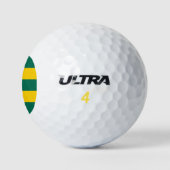 Togo-Flagge Golfball (Logo)