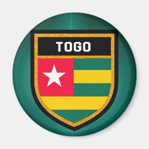 Togo-Flagge Magnet