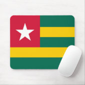 Togo-Flagge Mousepad (Mit Mouse)