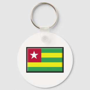 Togo-Flagge Schlüsselanhänger