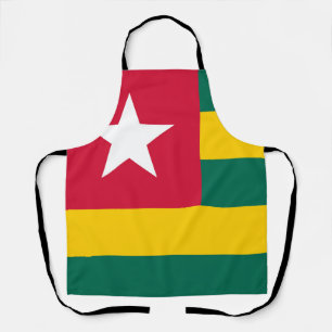 Togo-Flagge Schürze