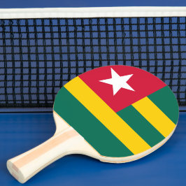 Togo-Flagge Tischtennis Schläger