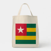 Togo-Flagge Tragetasche (Rückseite)