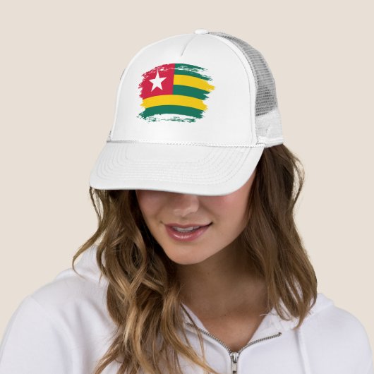 Togo-Flagge Truckerkappe (Beispiel)