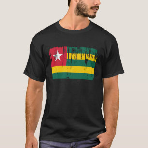 Togo-Flaggen-Welt T-Shirt