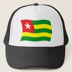 Togo-Flaggenmütze Truckerkappe