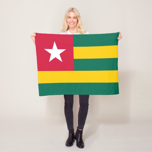 Togo Fleecedecke (Beispiel)