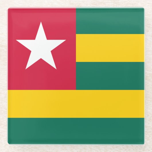 Togo Glasuntersetzer (Vorderseite)
