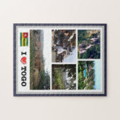 Togo - I Liebe - Puzzle (Horizontal)