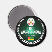 Togo Magnet (Vorderseite/Rückseite)