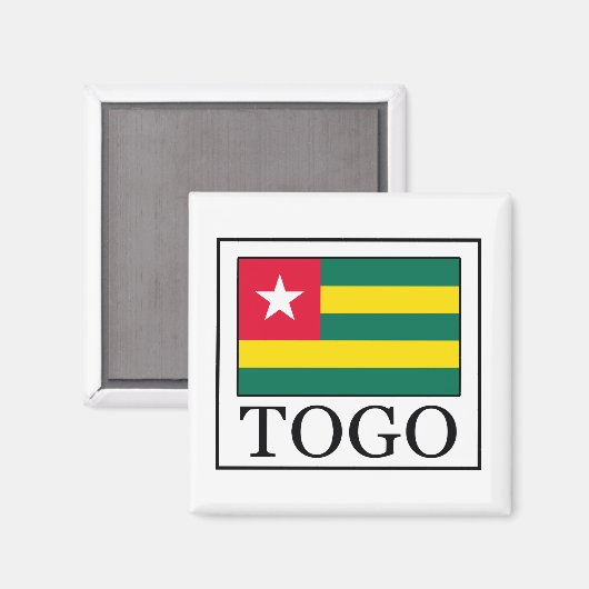 Togo Magnet (Vorderseite/Rückseite)