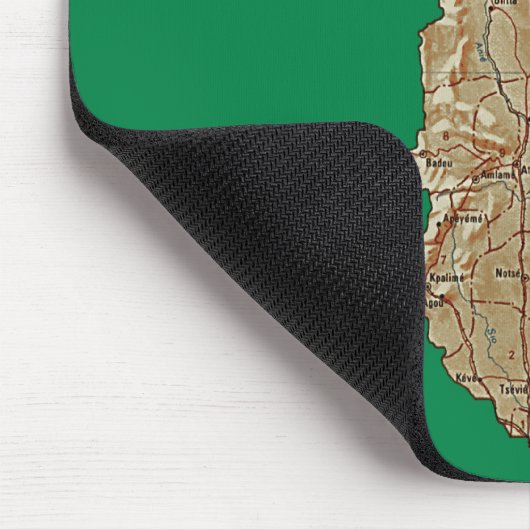 Togo Map Mousepad (Ecke)