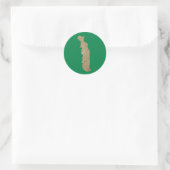 Togo Map Sticker (Tasche)