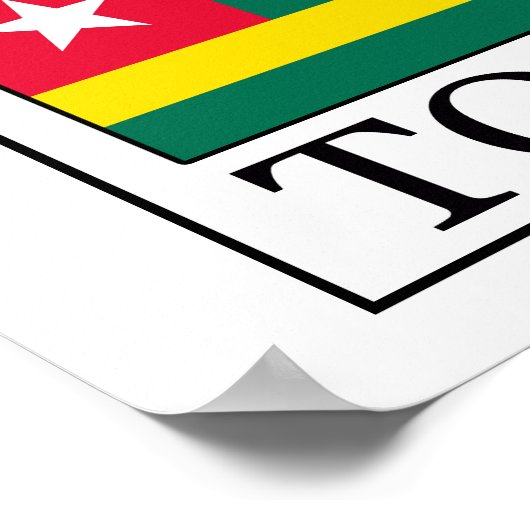 Togo Poster (Ecke)