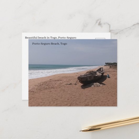 Togo Postkarte (Vorderseite/Rückseite Beispiel)