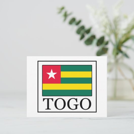 Togo Postkarte (Stehend Vorderseite)