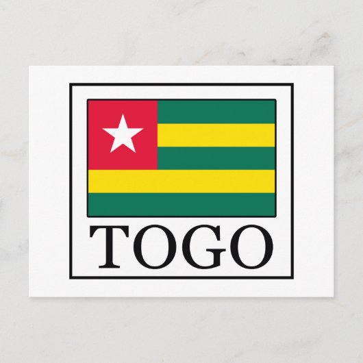 Togo Postkarte (Vorderseite)