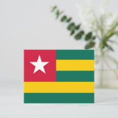 Togo Postkarte (Stehend Vorderseite)