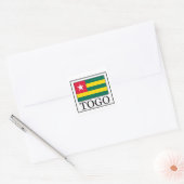 Togo Quadratischer Aufkleber (Umschlag)