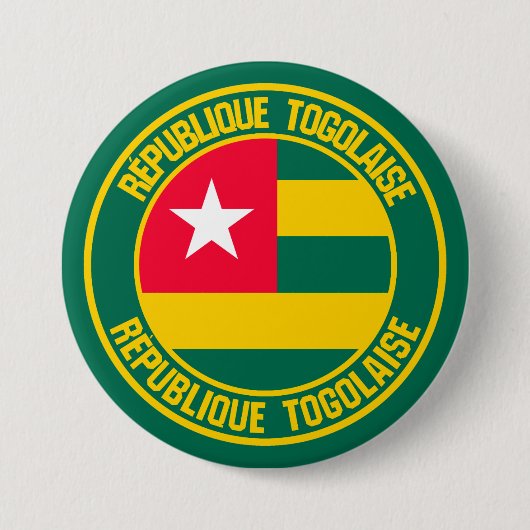 Togo Round Emblem Button (Vorderseite)
