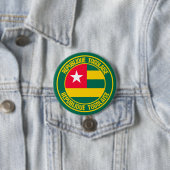 Togo Round Emblem Button (Beispiel)