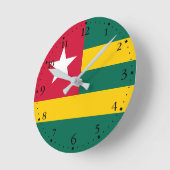 Togo Runde Wanduhr (Winkel)