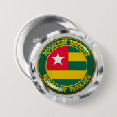 Togo-Rundemblem Button (Vorne & Hinten)