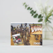 Togo Smallest Postkarte (Stehend Vorderseite)