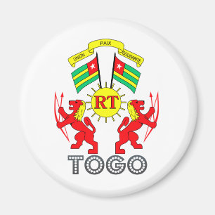 Togo-Wappen Magnet
