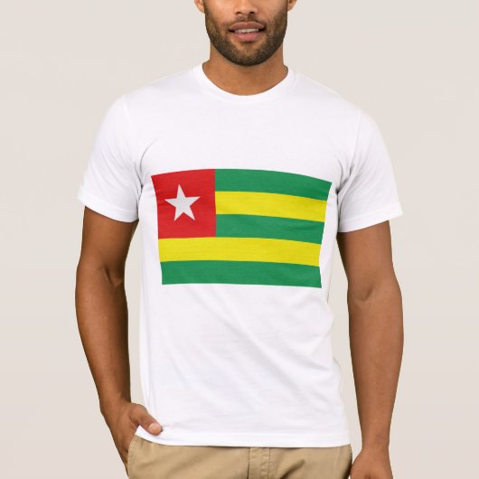 Togos Flagge T-Shirt (Vorderseite)