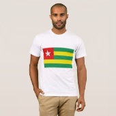 Togos Flagge T-Shirt (Vorne ganz)