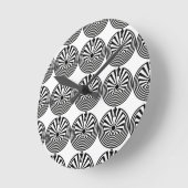 Tohono O'odham Man in der Maze CLOCK Runde Wanduhr (Winkel)