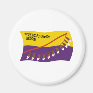 Tohono-O'odham-Nation Fahne Magnet